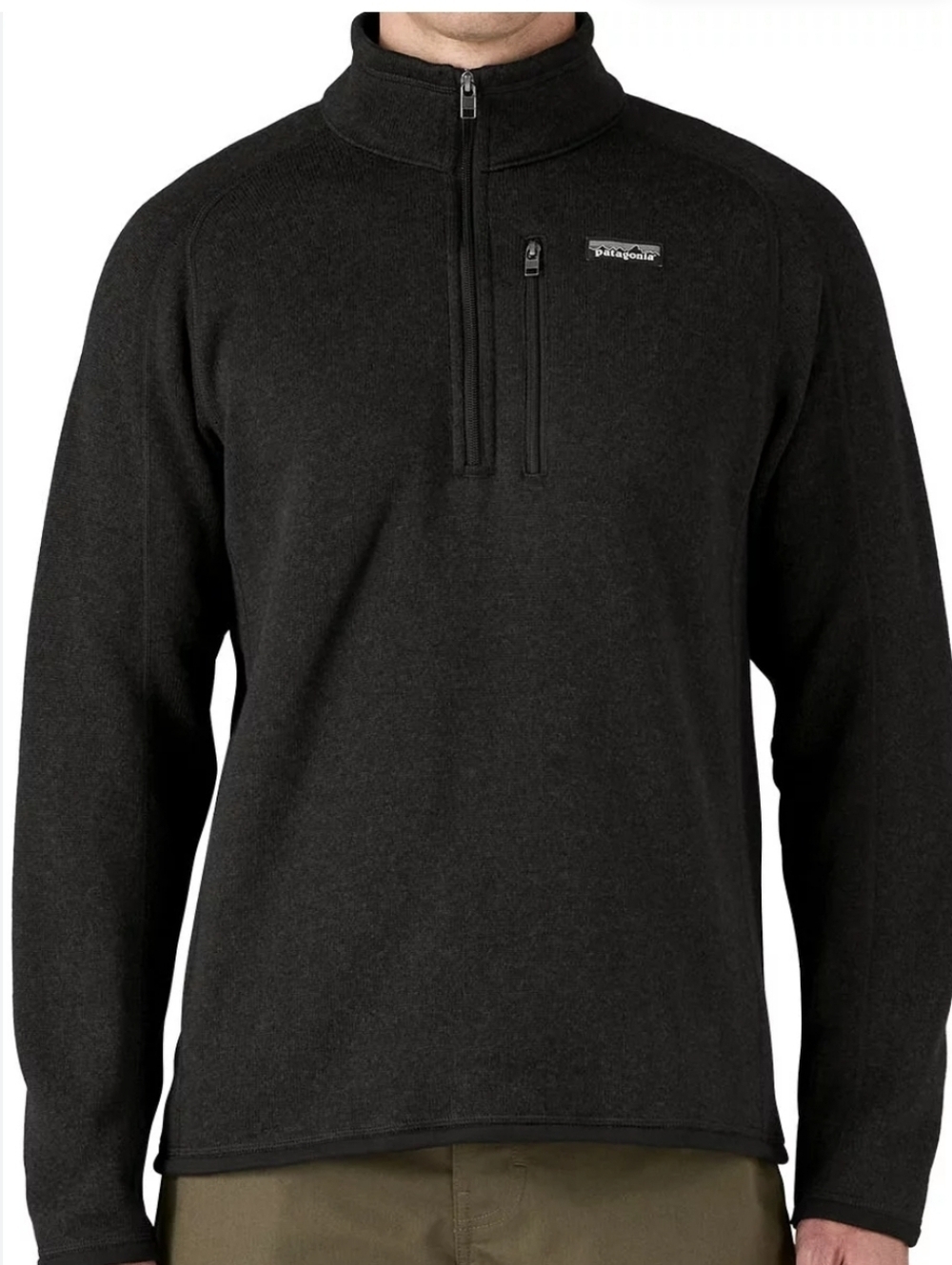 Patagonia Better Sweater 1/4 Zip Black M